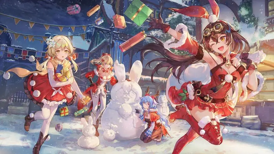 游戏原画铠甲少女头像高清